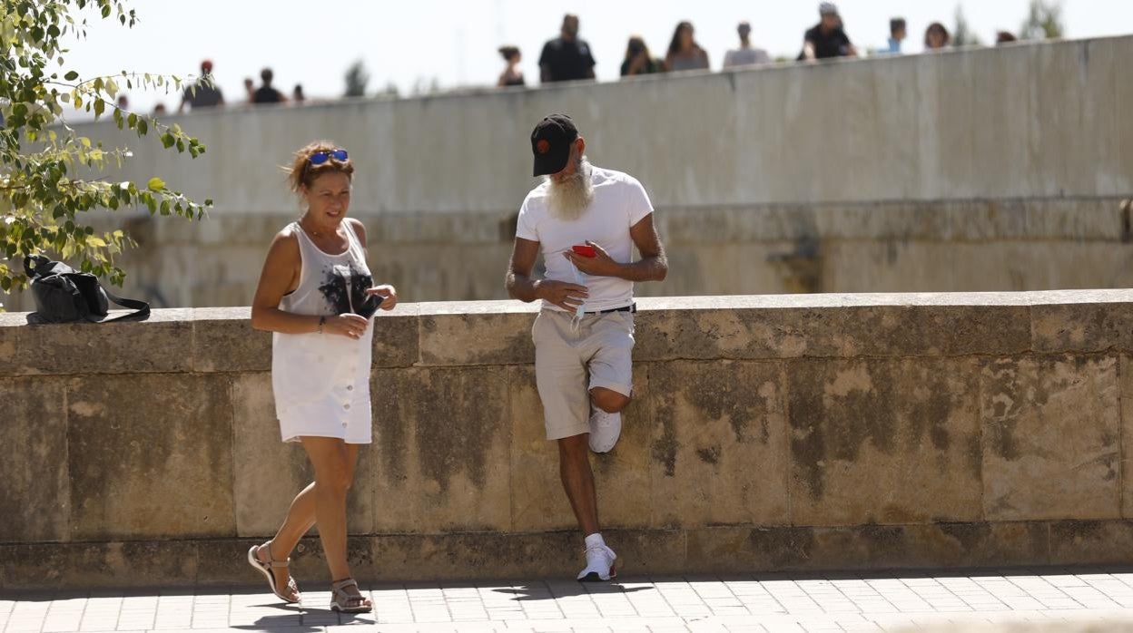 Turistas en Córdoba en septiembre de 2021