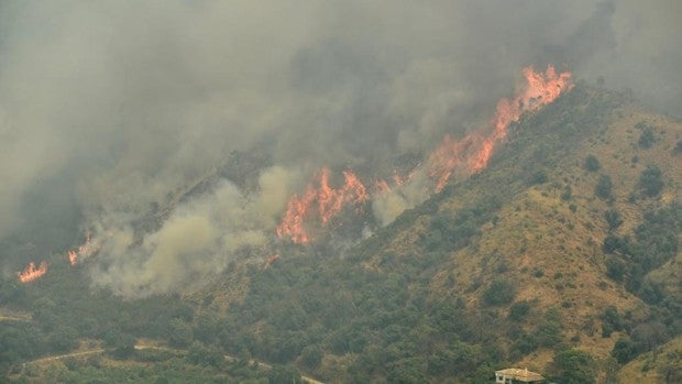 Juanma Moreno promete «dar caza a los asesinos» culpables del incendio que ha matado a un bombero