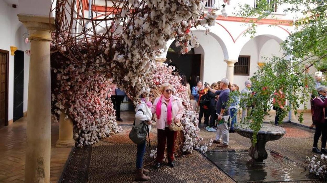 Instalación de una de las ediciones de Flora