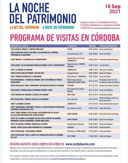 Superagenda del fin de semana a prueba de Covid | Todas los espectáculos, eventos y citas de Córdoba