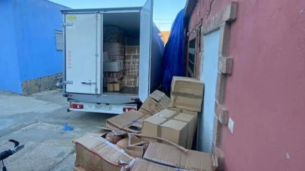 Intervenidas más de ocho toneladas de hachís almacenadas en una vivienda de Algeciras