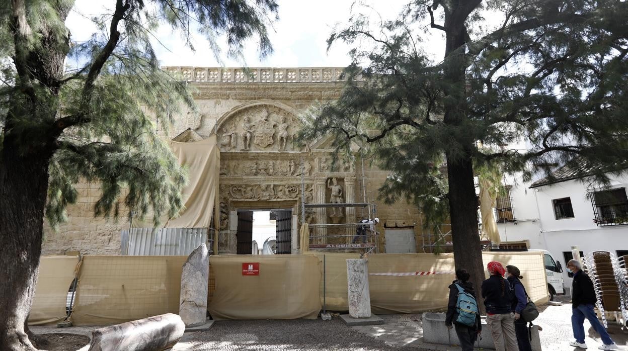 Fachada del Museo Arqueológico de Córdoba, antiguo palacio de los Páez de Castillejo