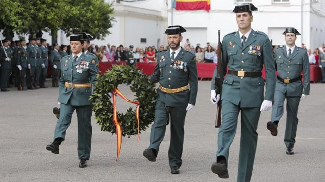 Acto de la Guardia Civil en una imagen de archivo