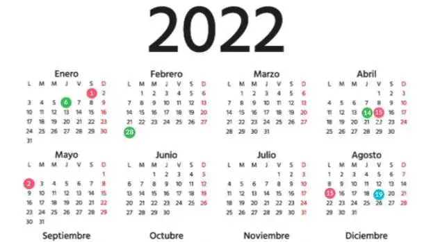 Calendario Laboral de Málaga 2022: días festivos y puentes a lo largo del año