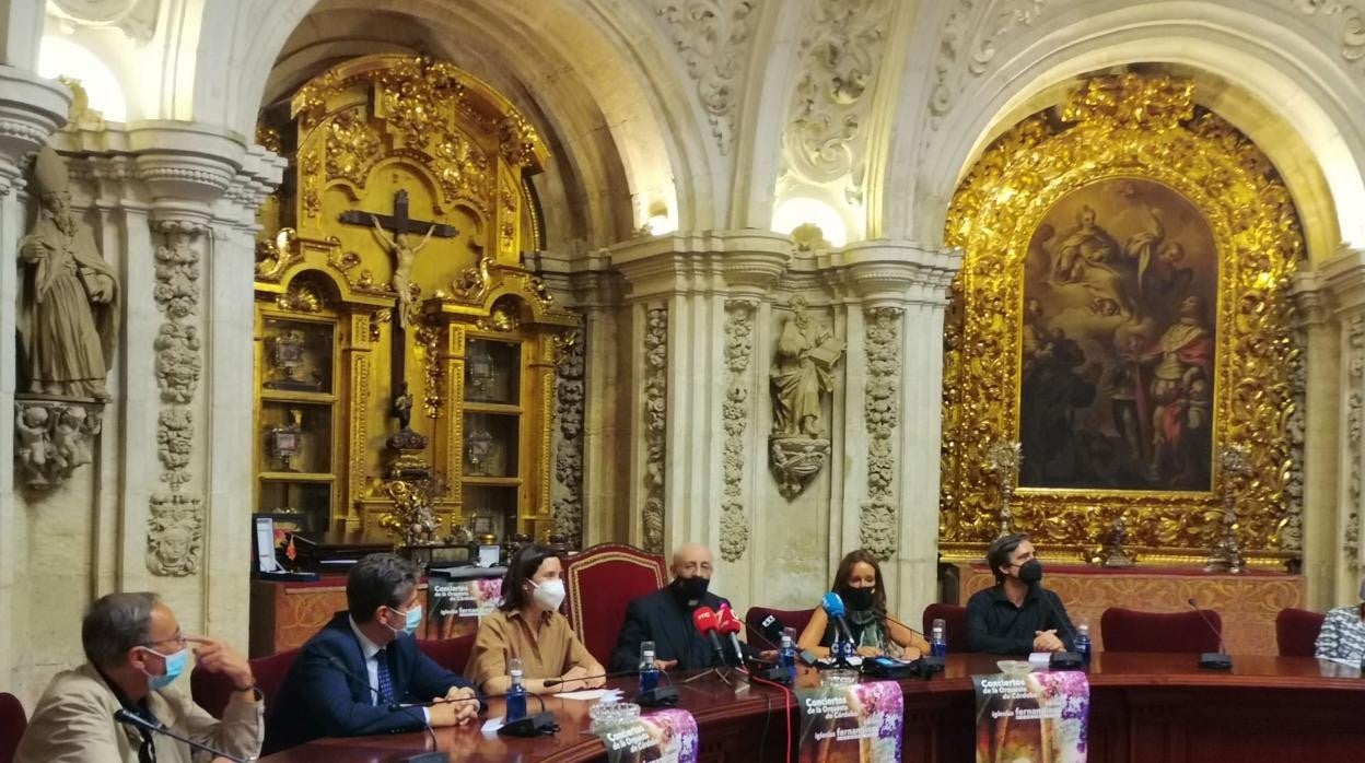 Presentación de la actividad en la Catedral