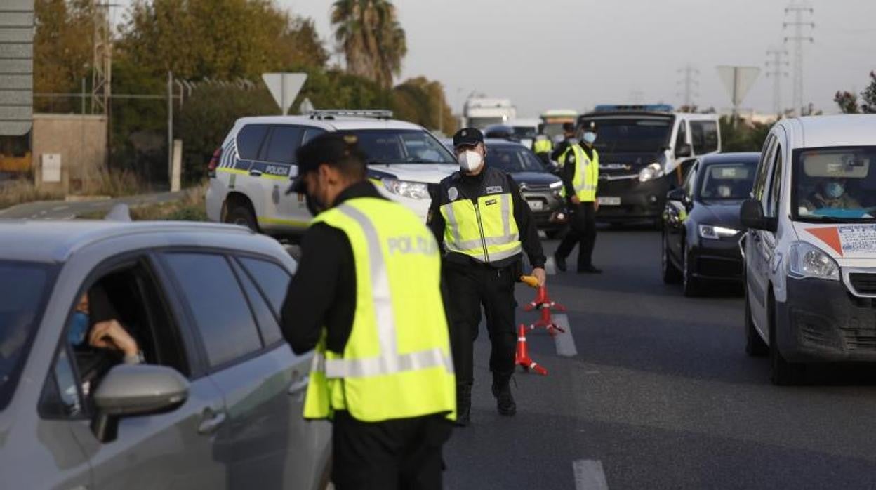 Un control de tráfico en Córdoba capital durante el año pasado