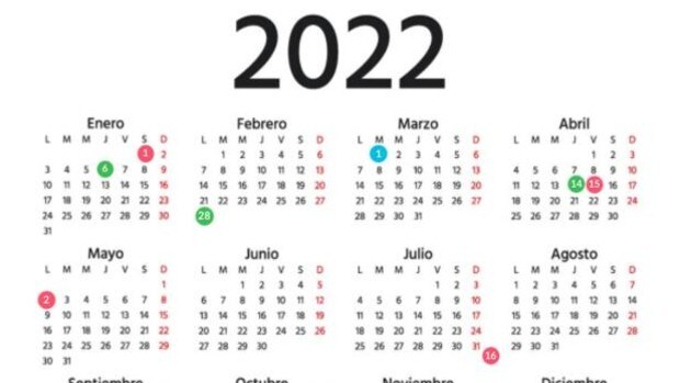 Calendario Laboral de Cádiz 2022: Los festivos y puentes desde Semana Santa