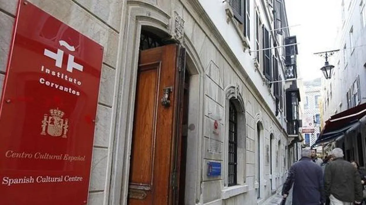 Imagen de archivo de la que fue sede del Instituto Cervantes en Gibraltar