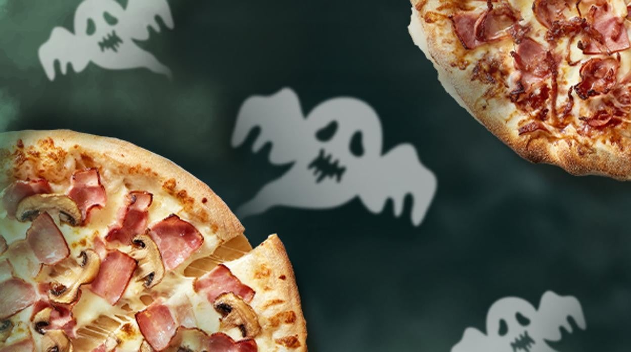 Las pizzas son uno de los platos preferidos por los más pequeños en la noche de Halloween