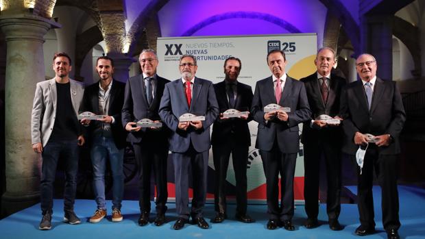 Francisco Jiménez, SP Group, Covap, Prode, Genially, Afar y Universidad de Loyola, premiados por CEDE
