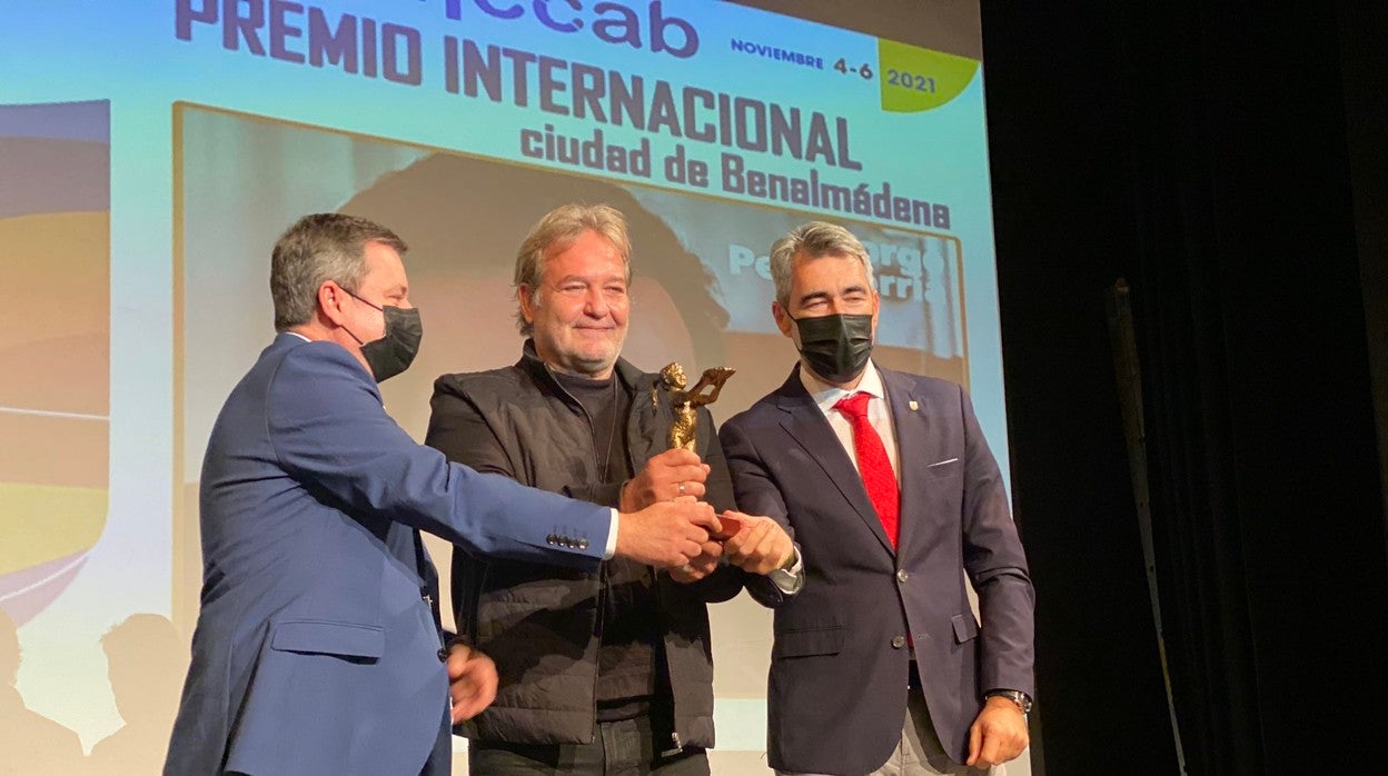 El actor y director cubano Jorge Perugorría, ha recibido este año el premio 'Niña de Benalmádena'