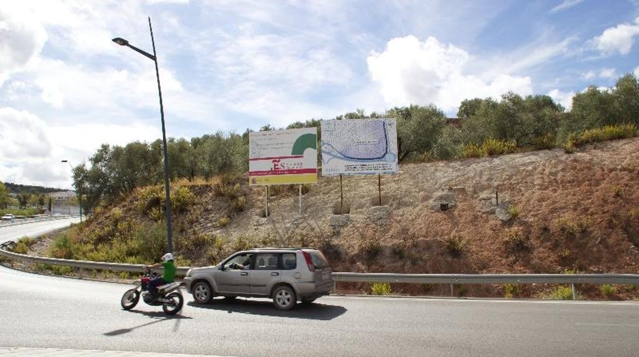 Terrenos en los que se construirá el futuro hospital de Lucena