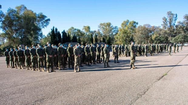 La Brigada 'Guzmán el Bueno' X de Córdoba recibe a 175 nuevos soldados en Cerro Muriano