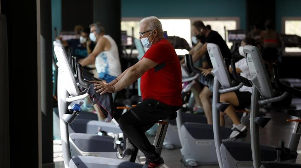 Gimnasio en Córdoba en una imagen reciencte