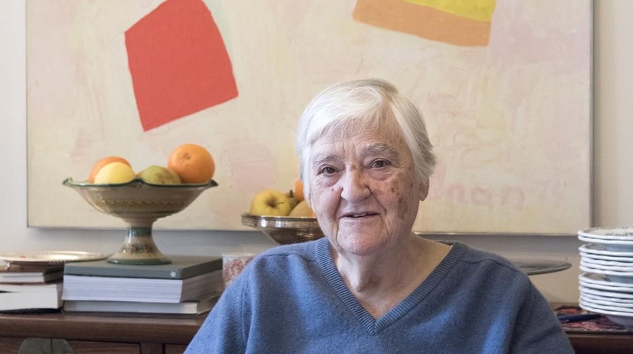 Etel Adnan, en una imagen de archivo