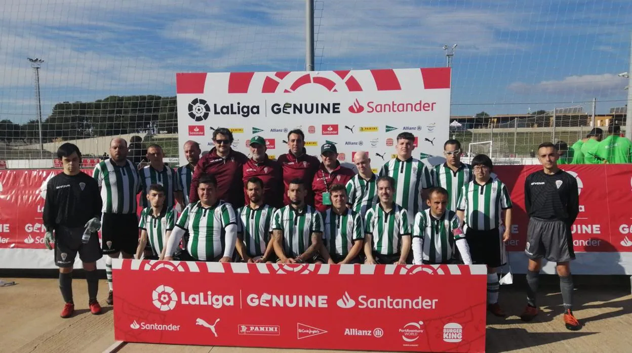 Los jugadores del Córdoba CF que han sido campeones de la Liga Genuine en Tarragona