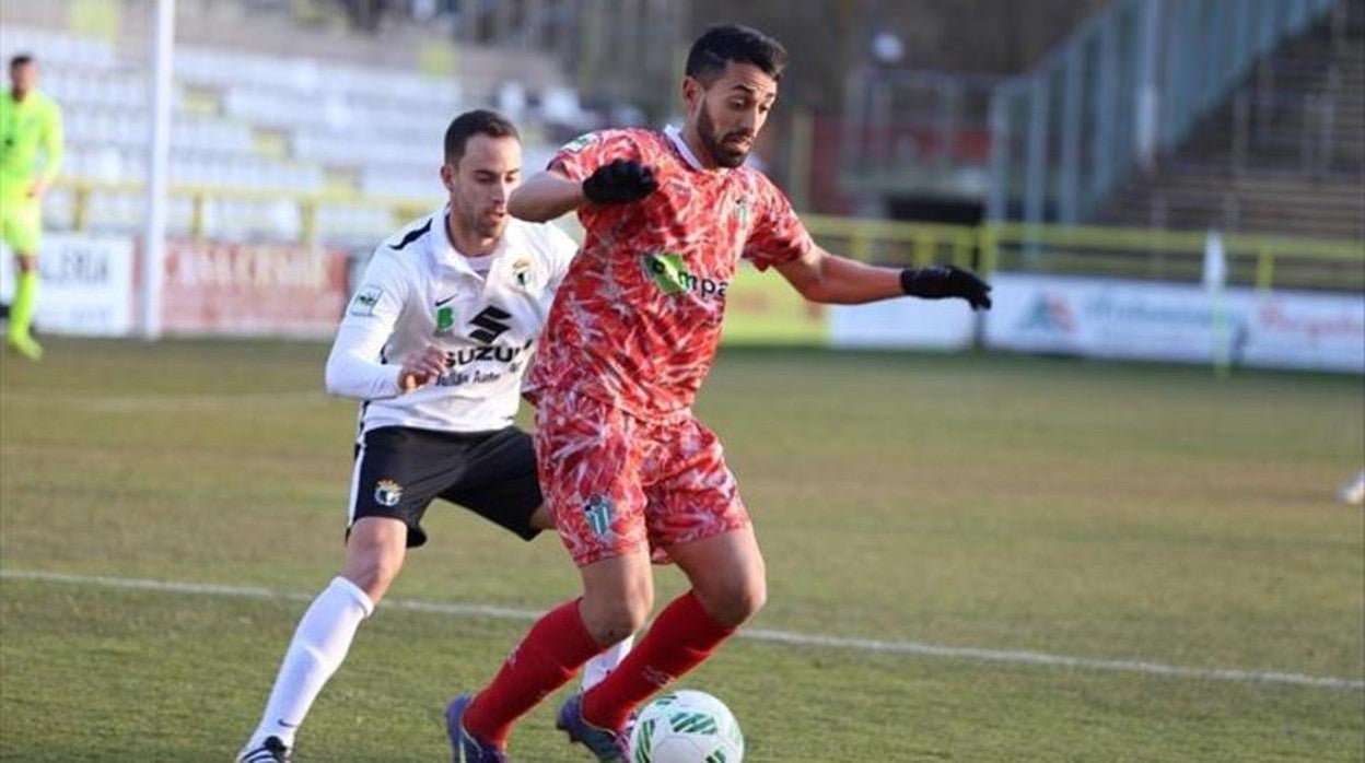 Antonio Pino en su última temporada en Guijuelo