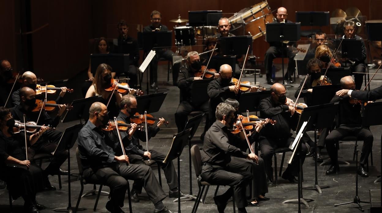 Imagen de un concierto de la Orquesta de Córdoba en el Gran Teatro