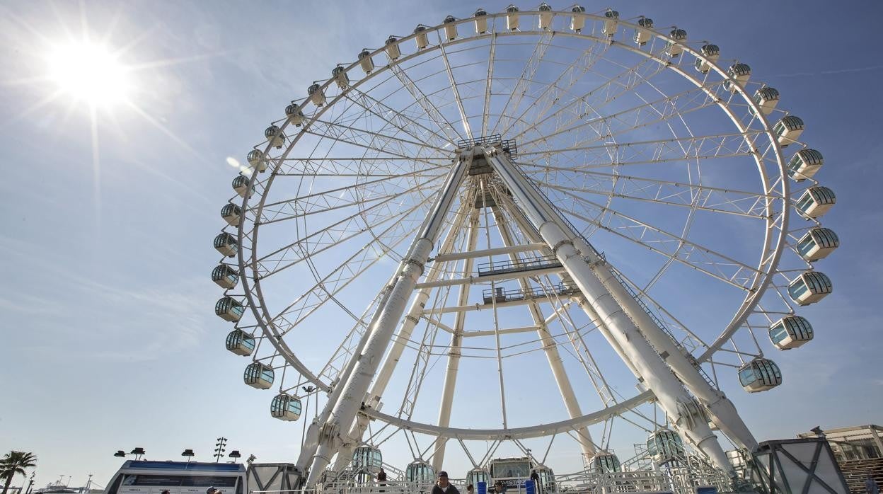 Noria mirador de 70 metros en Valencia