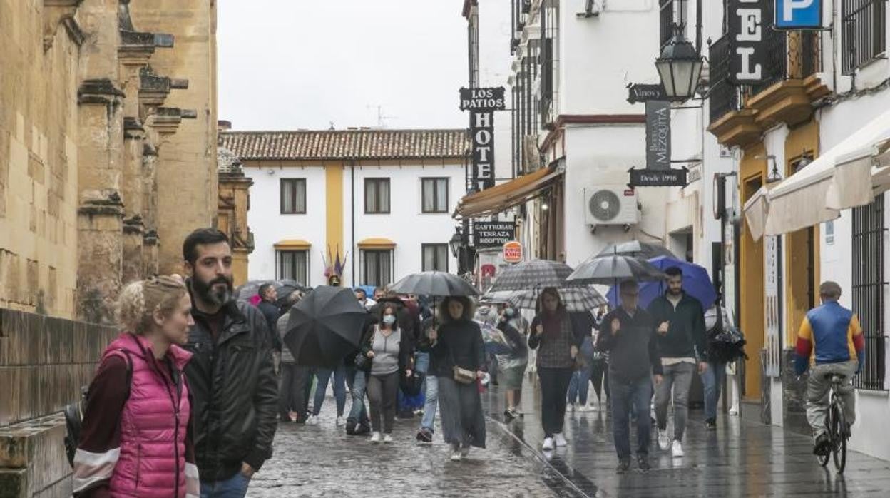 Turistas en Córdoba el pasado puente de Todos los Santos de noviembre