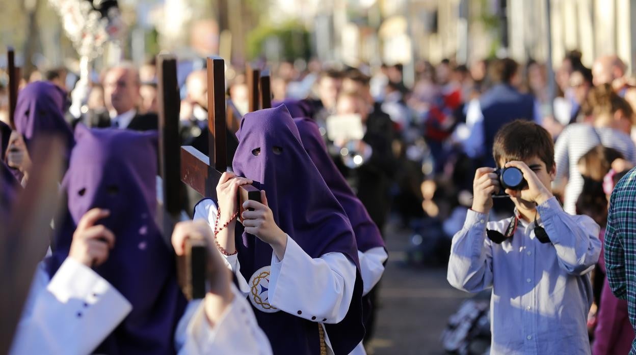 Penitentes de la hermandad de la Santa Faz de Córdoba