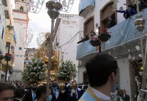 Petalada a la Inmaculada Concepción en Puente Genil