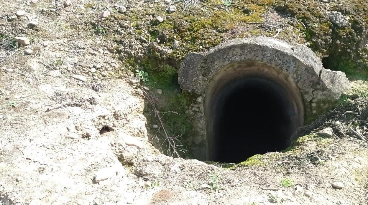 Túnel de la Guerra Civil ubicado en Marmolejo