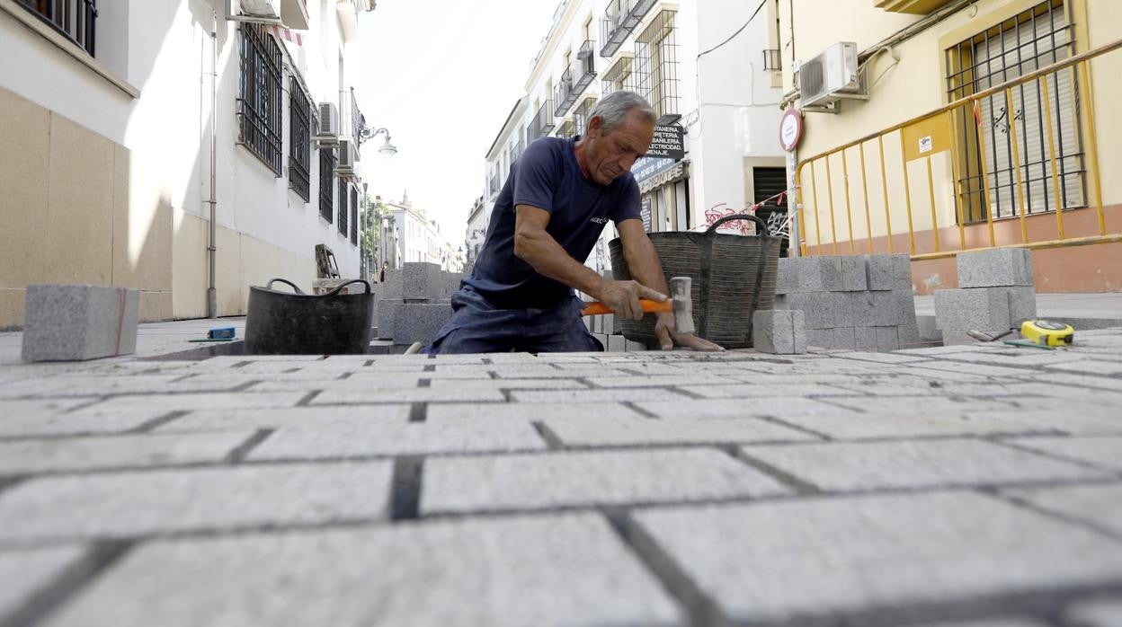 Pavimentado de una calle