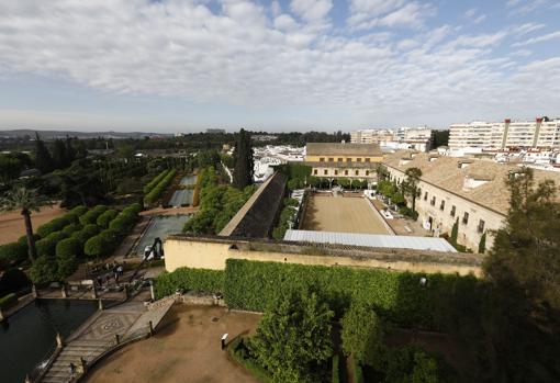 Vista aérea de las Caballerizas Reales de Córdoba