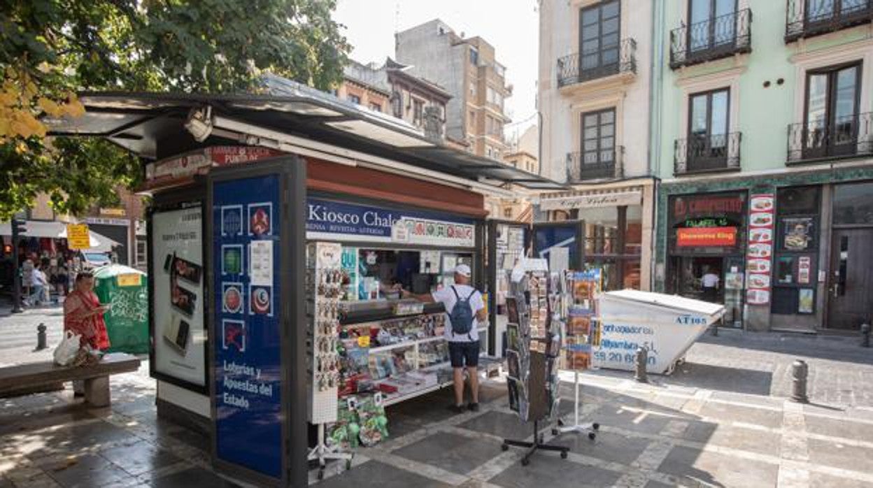 Kiosko en Plaza Nueva