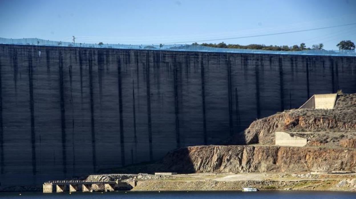 El pantano de la Breña en una imgen de mayo de este año