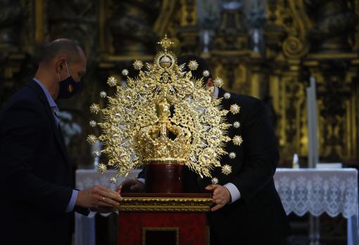 La nueva corona de María Santísima de la Esperanza