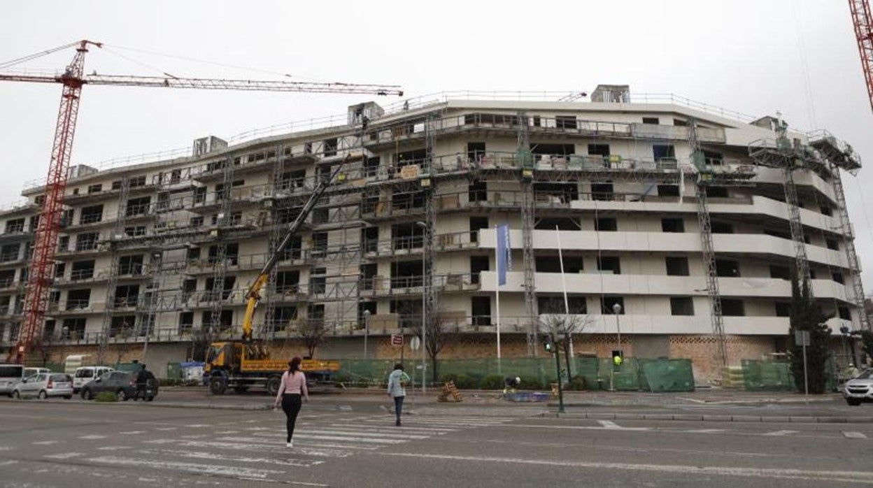 Edificio en construcción en Córdoba