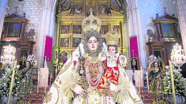 Lucena | La Virgen de Araceli regresará a su santuario el 13 de febrero tras su restauración