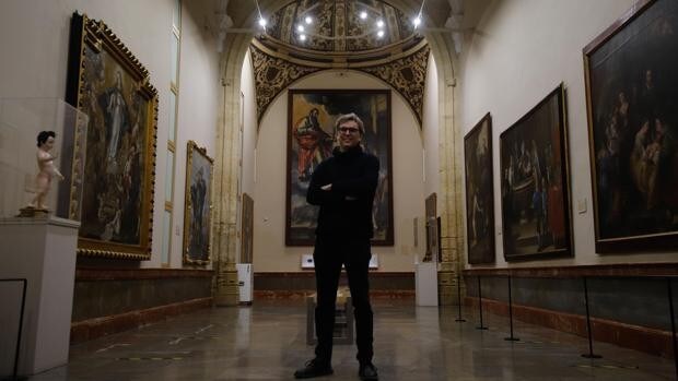 José María Domenech, director del Museo de Bellas Artes | «El Covid condiciona la cultura como una guerra»