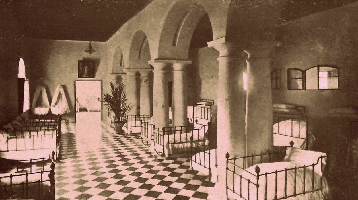 Camas en la antigua Casa de Maternidad de Córdoba