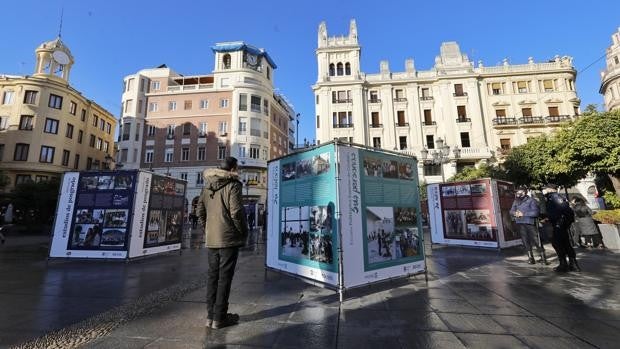 Una exposición en las Tendillas, primer acto del 50 aniversario de la Universidad de Córdoba