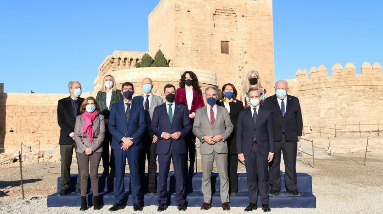 Reunión del Consejo de Gobierno en la Alcazaba de Almería el pasado 11 de enero