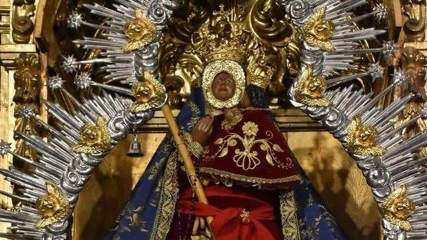 La Virgen de la Cabeza de Córdoba, retirada del culto para una restauración que acabará en abril