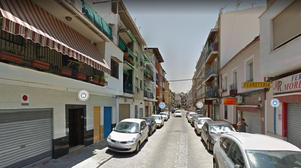 Calle Don Carlos Romero en Córdoba