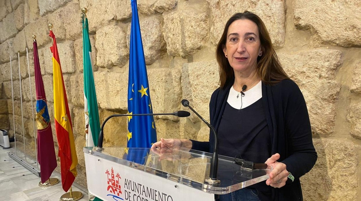 La portavoz de Vox en el Ayuntamiento de Córdoba, Paula Badanelli