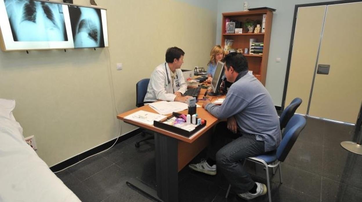 Consulta de un centro de salud en Pozoblanco, Córdoba