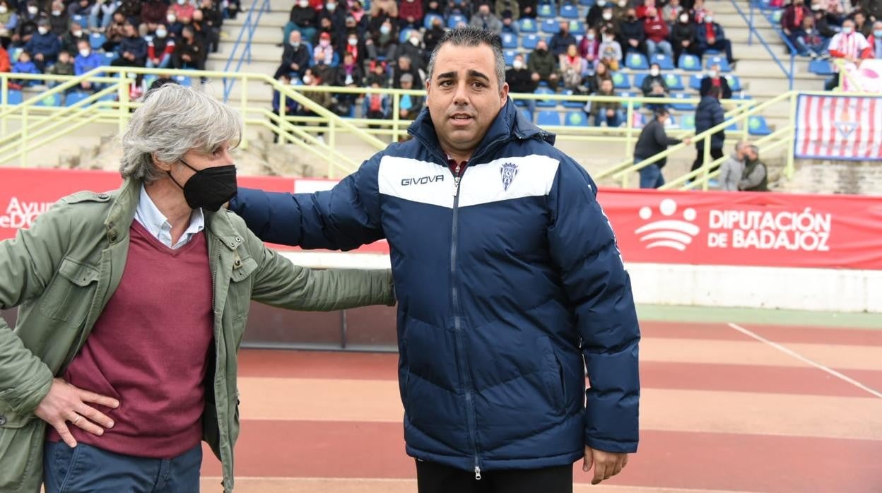 El entrenador del Córdoba, Germán Crespo