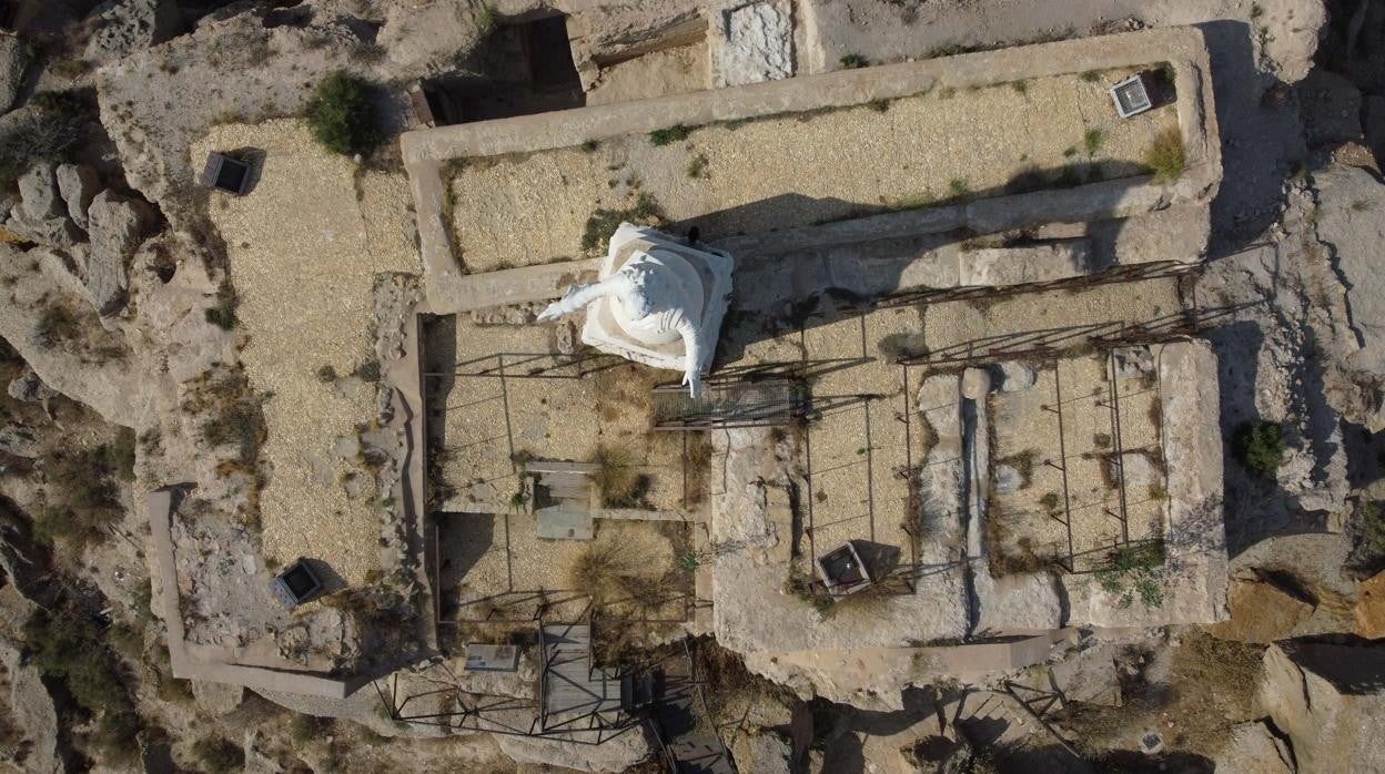 Cerro del Espíritu Santo en Almería, donde se encuentra la antigua ciudad