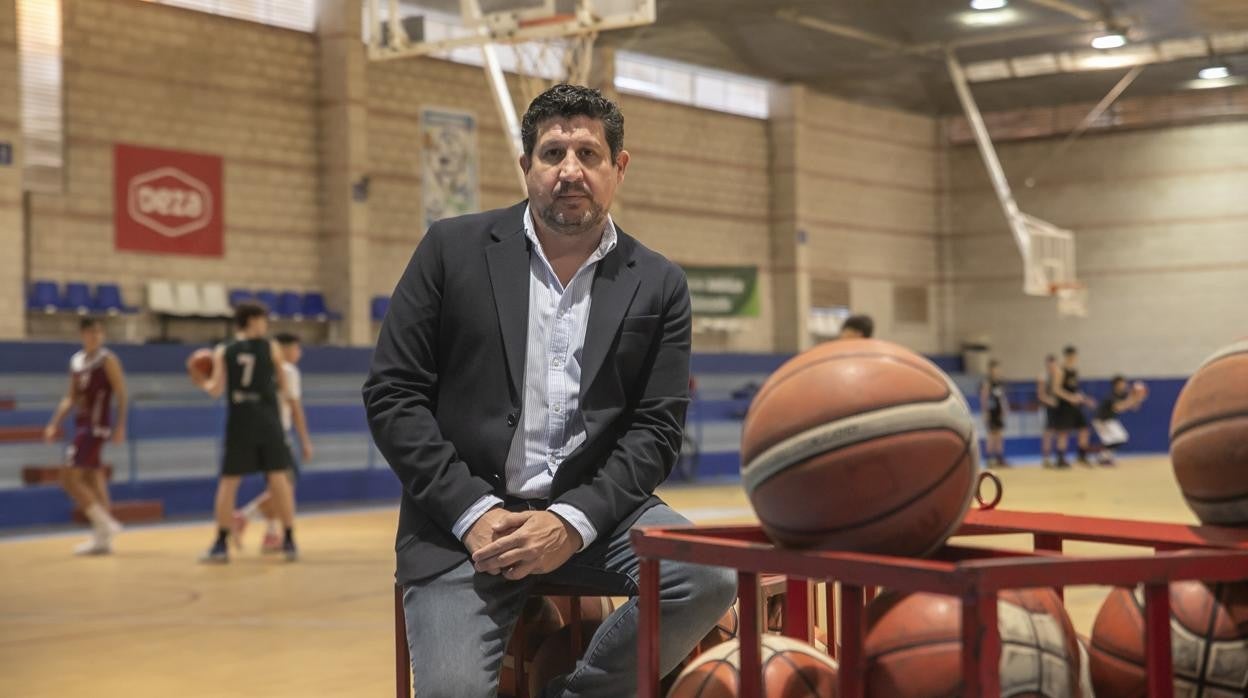 El presidente del Milar Córdoba de baloncesto, Sebastián del Rey