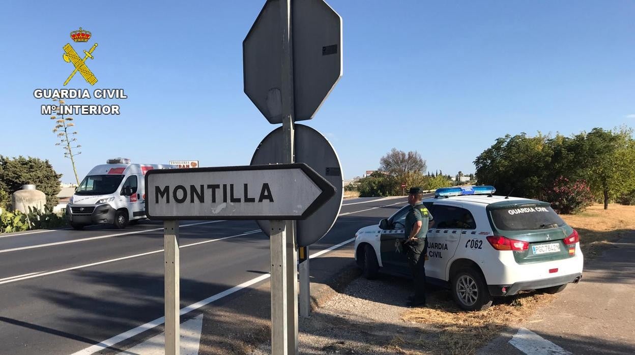 Guarcia Civil en Montilla