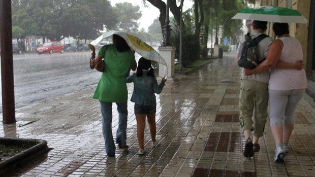 Estas son las ciudades de Andalucía en las que más va a llover este fin de semana