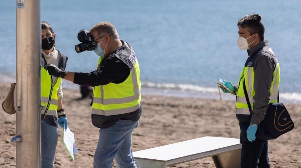 La Policía Nacional investiga la muerte de un hombre en Málaga