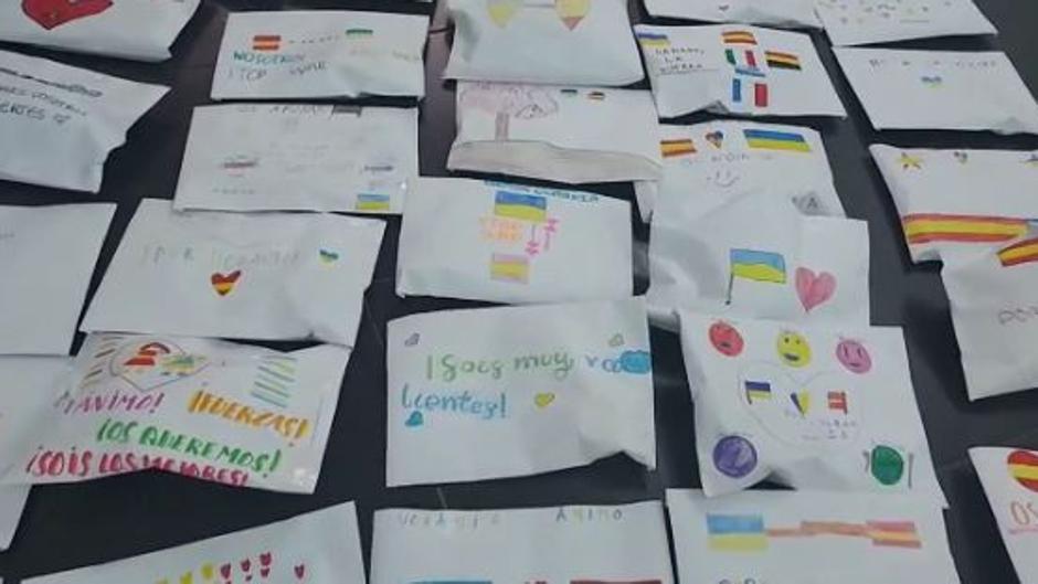 Vídeo | Cartas de ánimo a los niños de Ucrania desde Córdoba