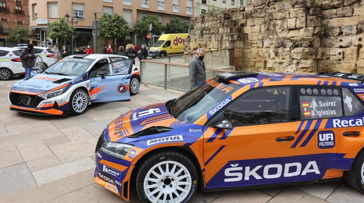 Imagen de la presentación del Rally Sierra Morena en el Ayuntamiento de Córdoba